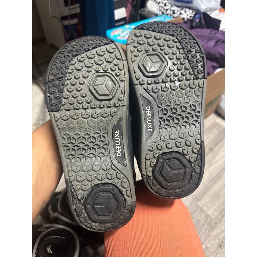 Deeluxe Snowboard Boots Black Adjustable Strap BOA System Winter‎ Sport
